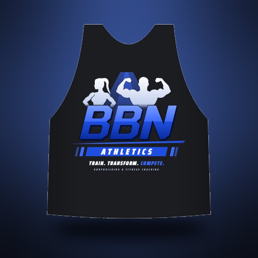 Black women's BBN racerback crop, front
