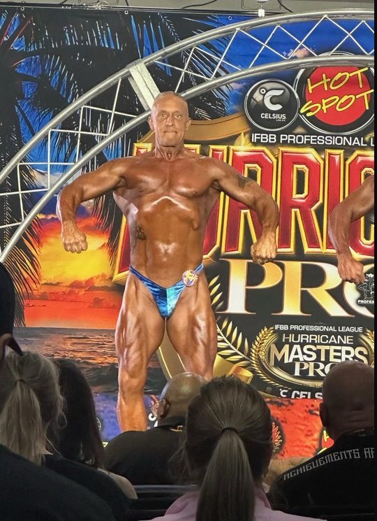 Nick on the Hurricane Pro stage