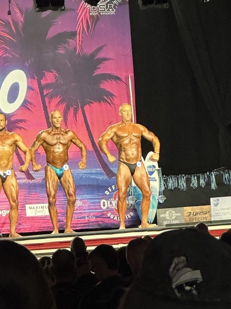 Nick on stage at the 2024 St. Pete Classic