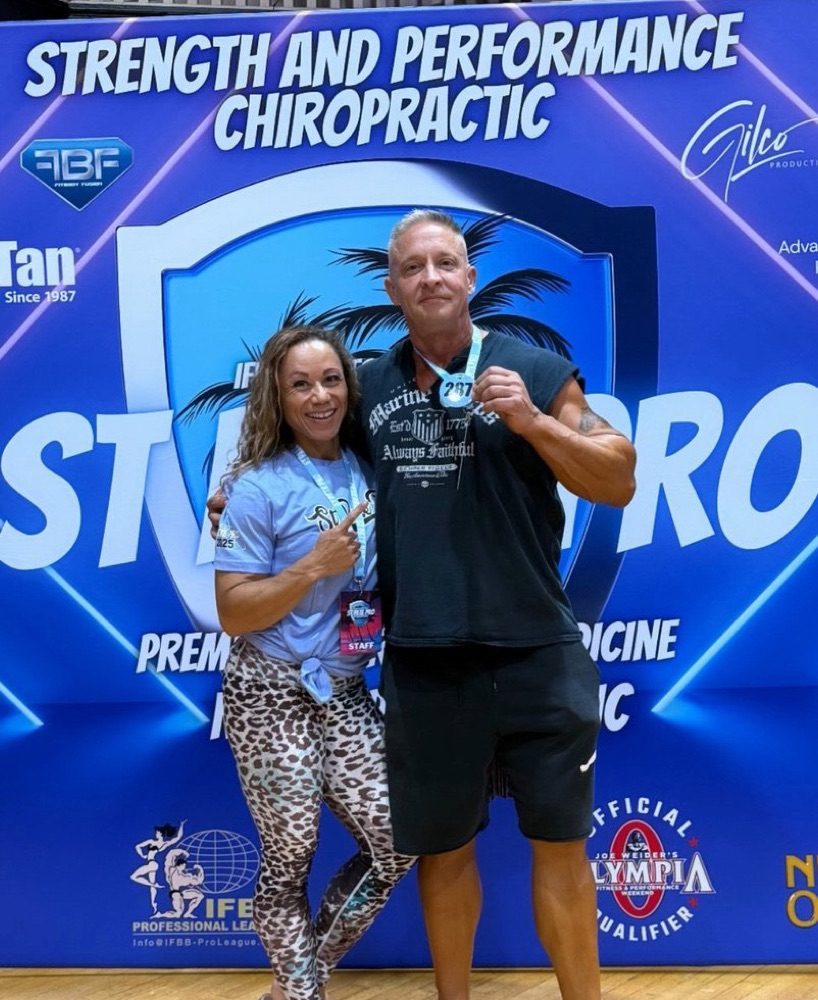 Nick with his medal at the 2025 St. Pete Pro