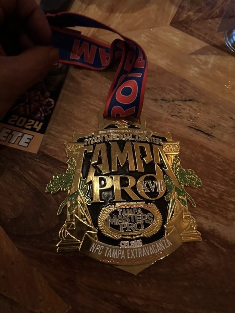 Tampa Pro medal
